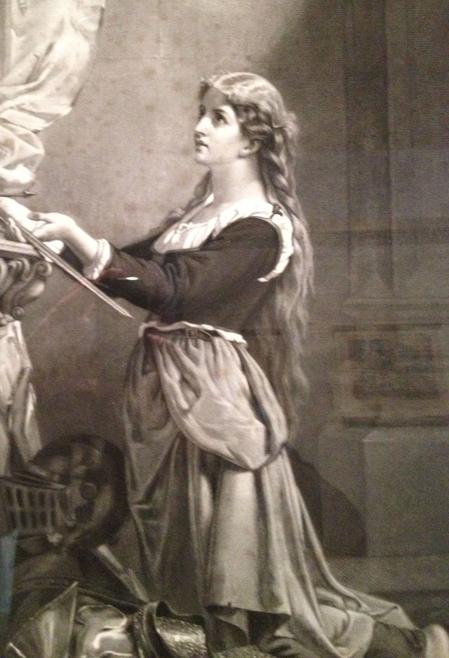 Joan of Arc looking very Venetian