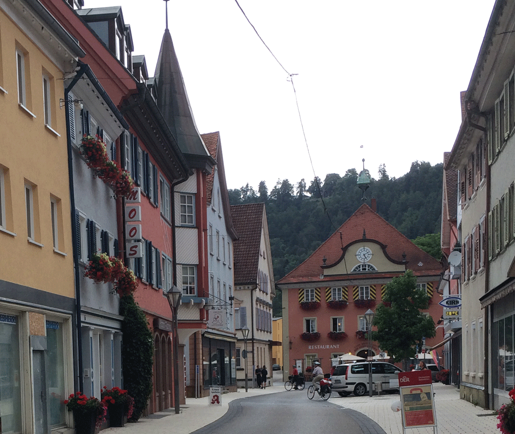 The upper part of Oberndorf