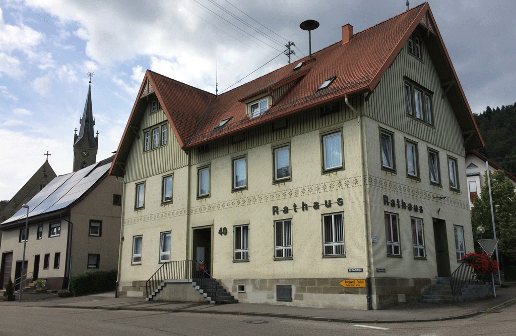 The rathaus in Alto