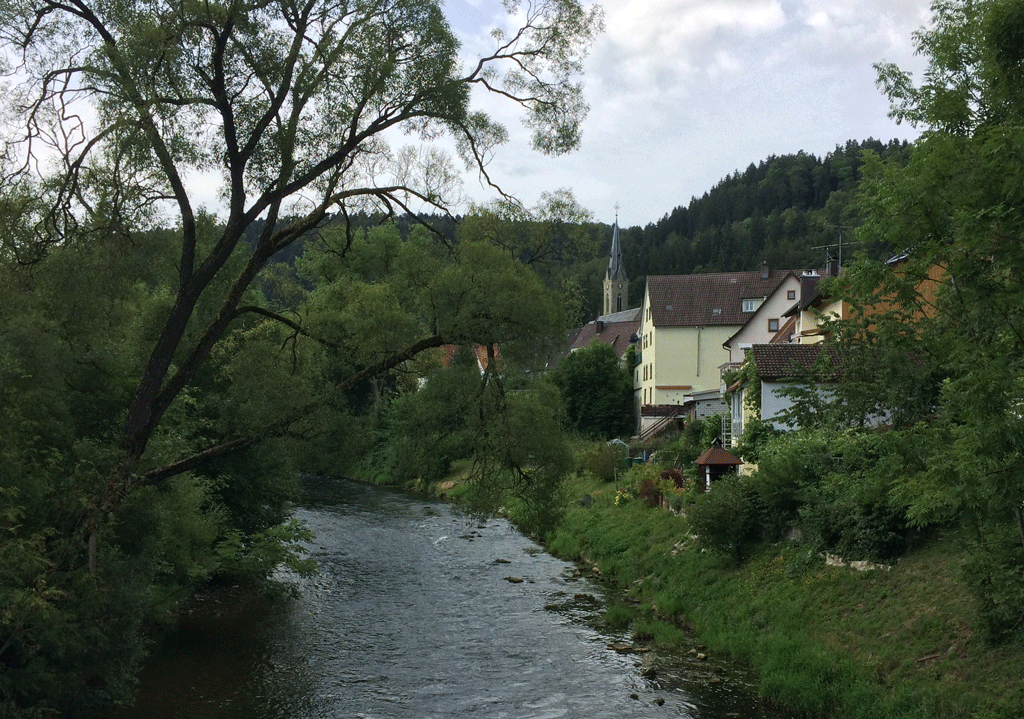 Altoberndorf and the Neckar