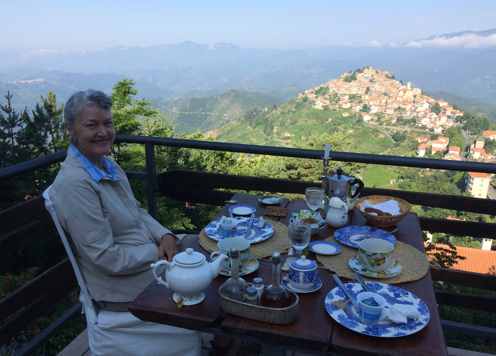 Breakfast view next morning