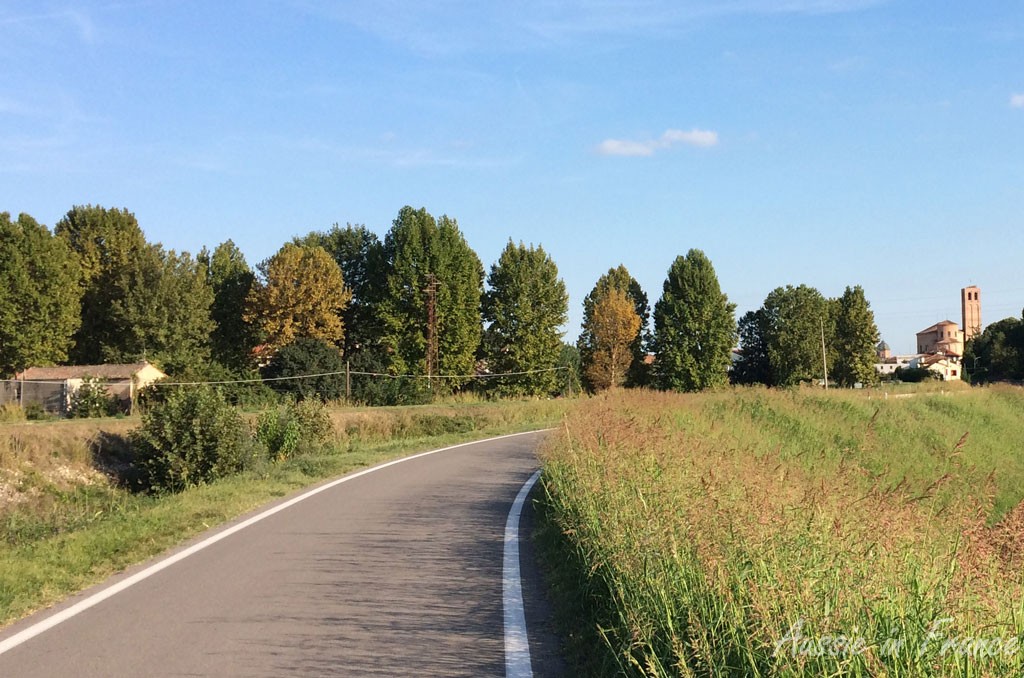 Our alternative route home with sealed roads and no gravel