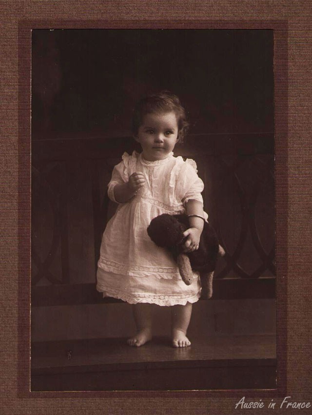 Earliest photo of my mother