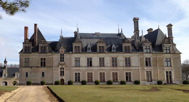 Avec toutes ces fenêtres, le château de Beauregard est très vitré