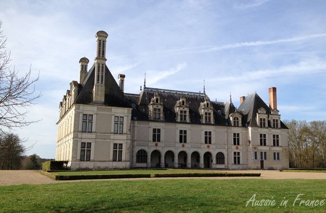 The majestic rear façade