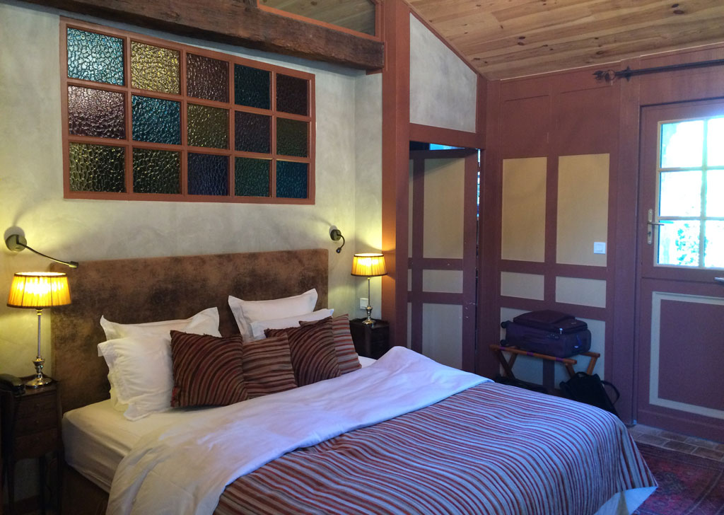 Our bedroom at the B&B