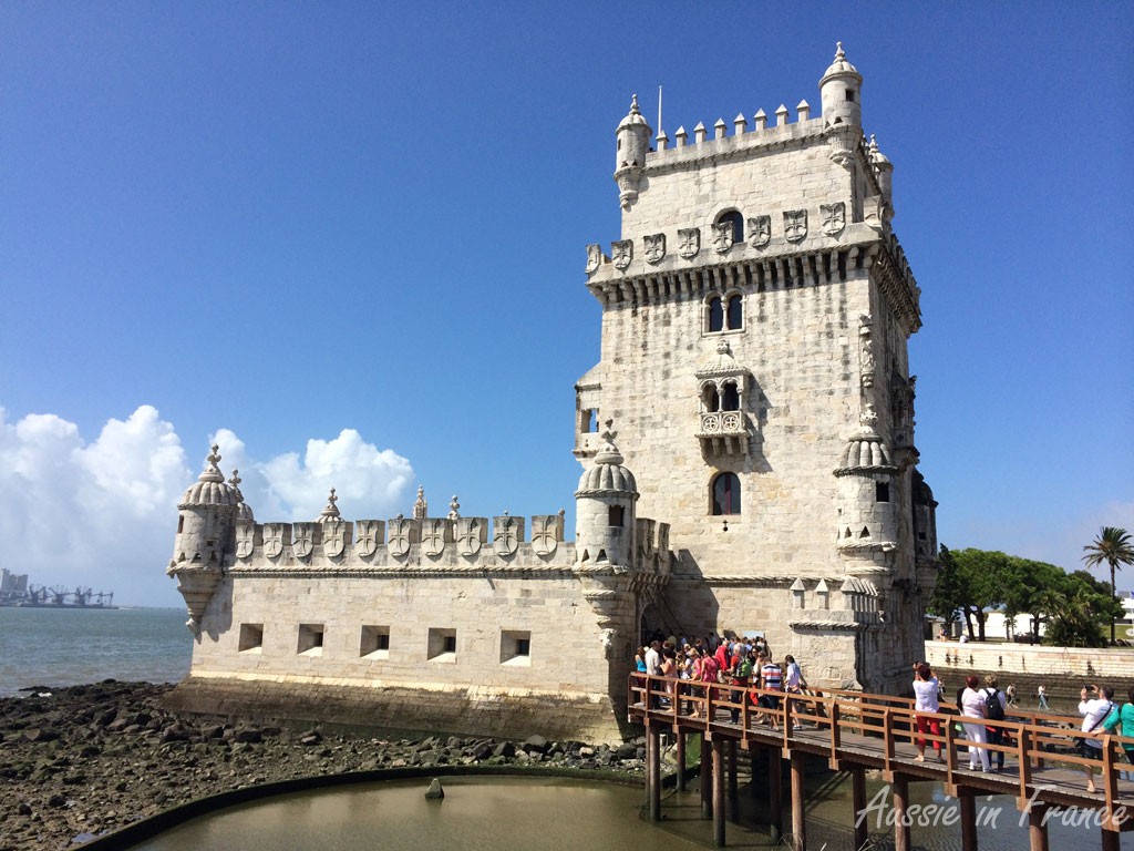 Belem Tower seen from one side