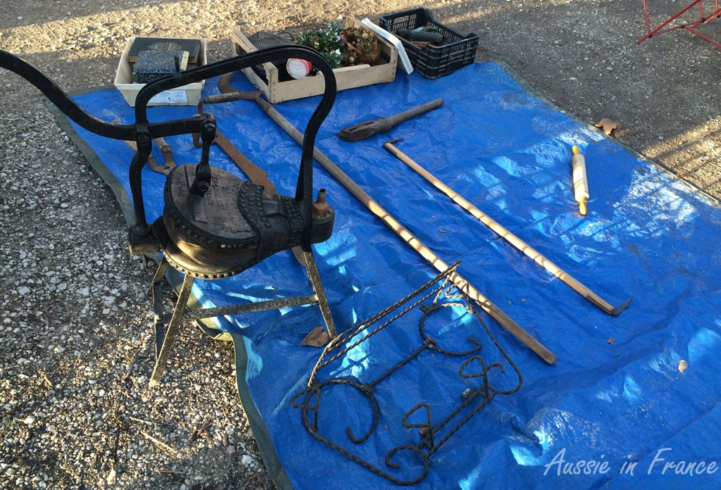 Unusual bellows at the market
