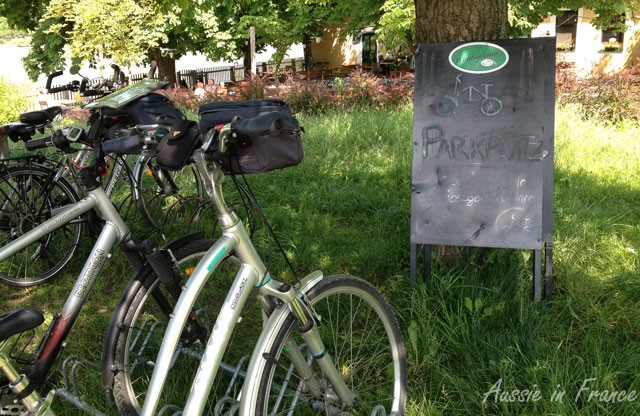 Bike parking in Germany