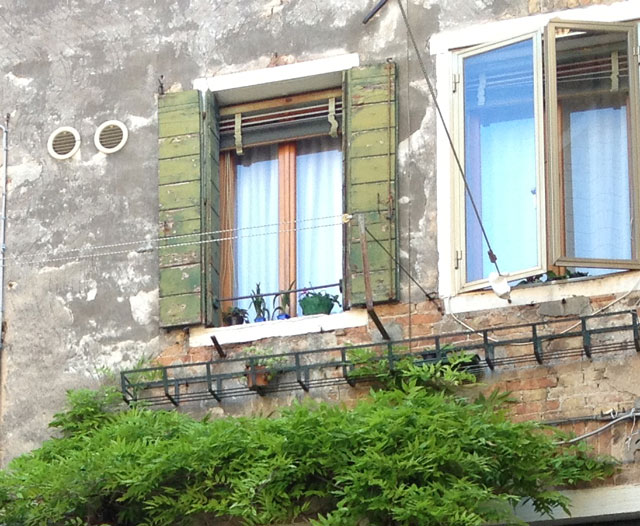 Venetian blinds and shutters