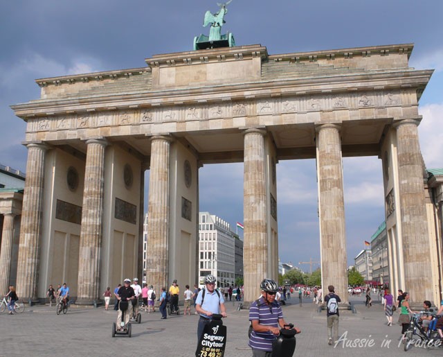 The Brandenburg Gate is the trademark of Berlin. The main entrance to the city, surrounded by the wall for thirty years, was known throughout the world as a symbol for the division of the city and for the division of the world into two power blocs.