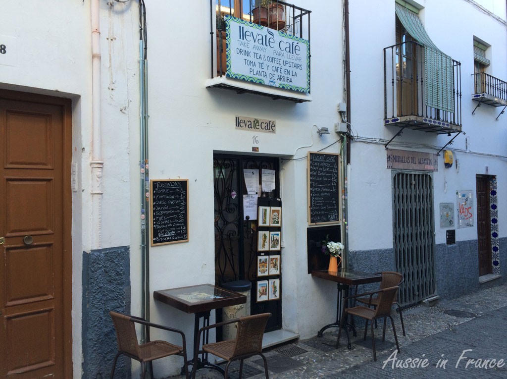 The wonderful breakfast café at Plaza Larga in the Albaicin we found on the last day!