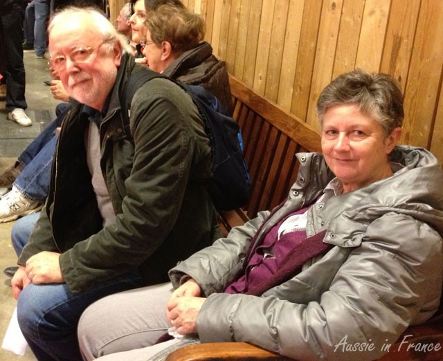 Brian and his French wife