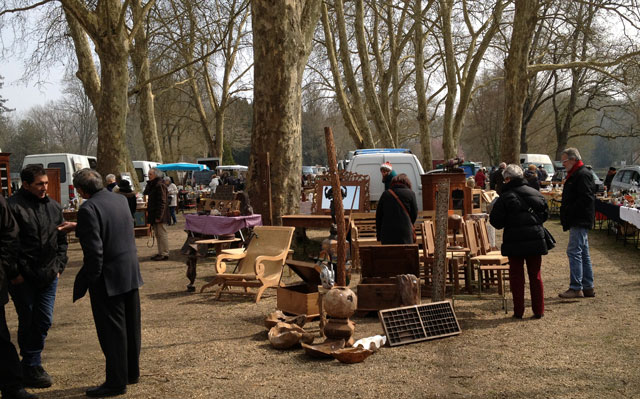 Brocante at Azay-le-Rideau