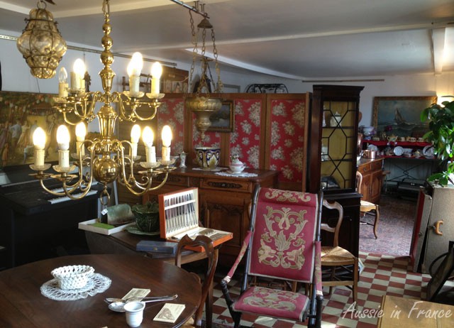 The brocante section of L'Epicerie