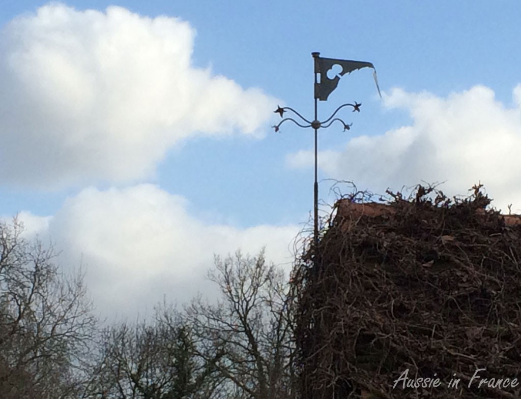 The broken weather vane