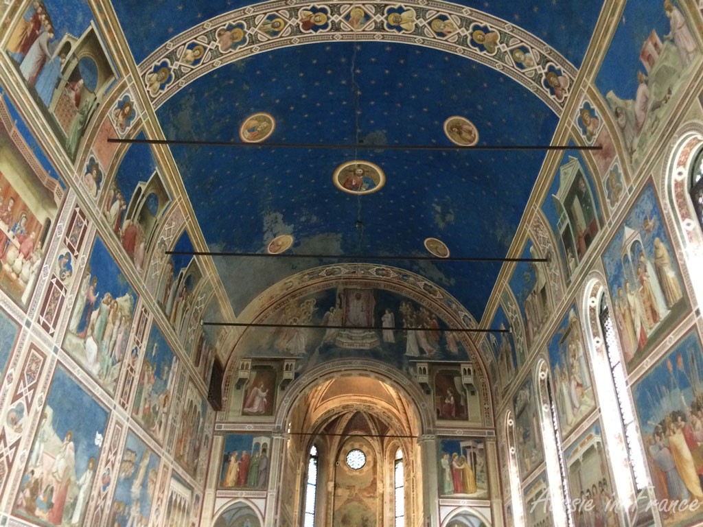 The starry sky of the Cappella