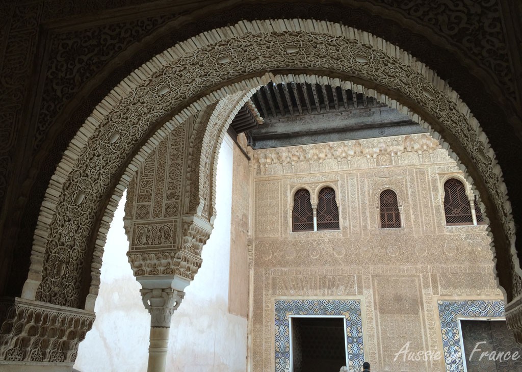 One of the many beautifully carved archways