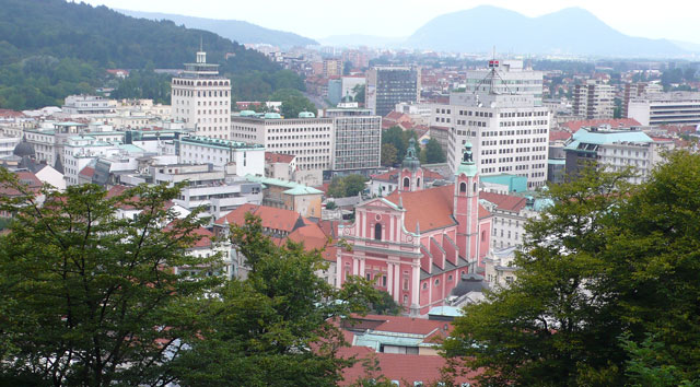 View from the castle