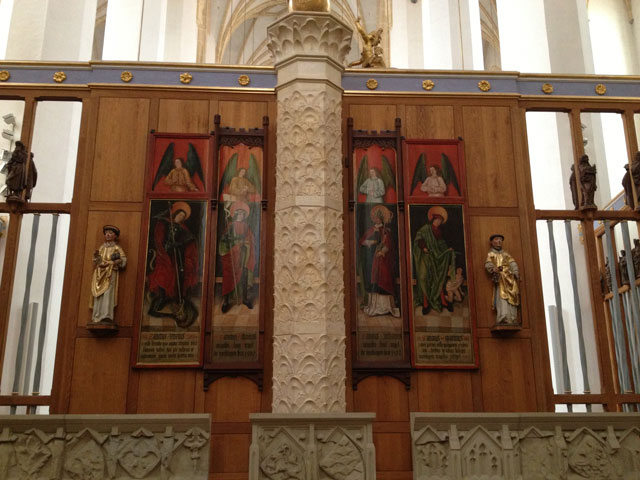 Inside the Frauenkirche