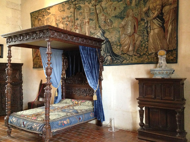 Catherine de Medicis' bedroom