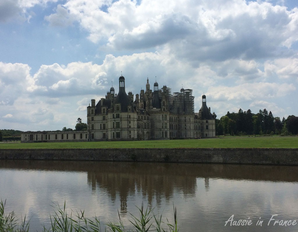 Chambord reflected in the Grand Canal