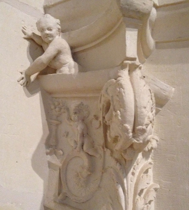 Just one of the many sculptural details