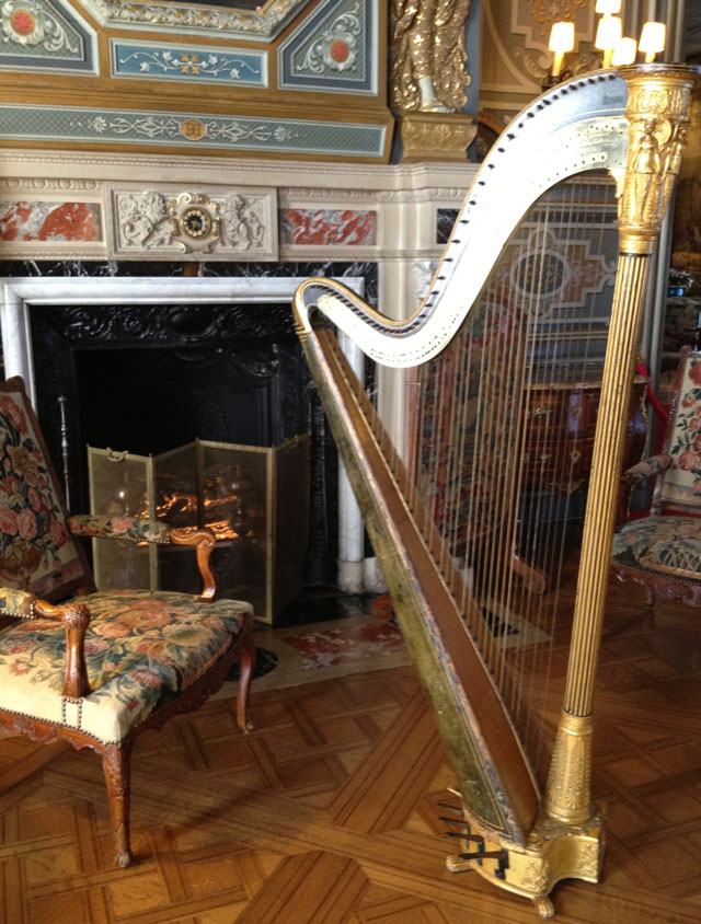 Living room in Cheverny