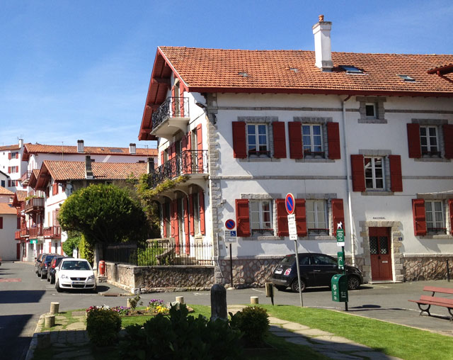 Traditional architecture in Ciboure