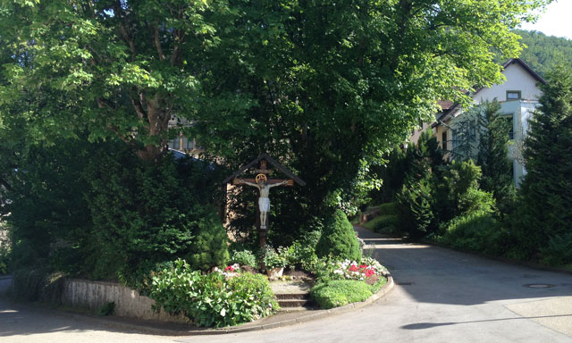 Wayside crucifixion in Beuron