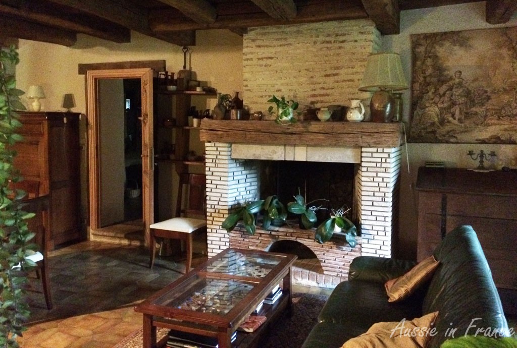 The downstairs living room fireplace in which we want to put a wood-burning stove