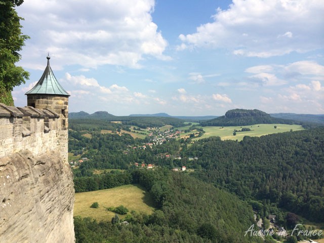 View from the side of Honigstein