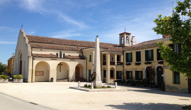 The church on Erasmo