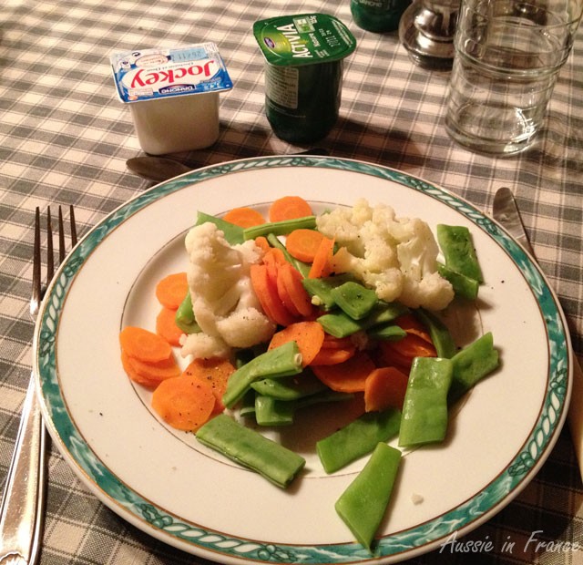 Repas typique un jour de jeûne intermittant