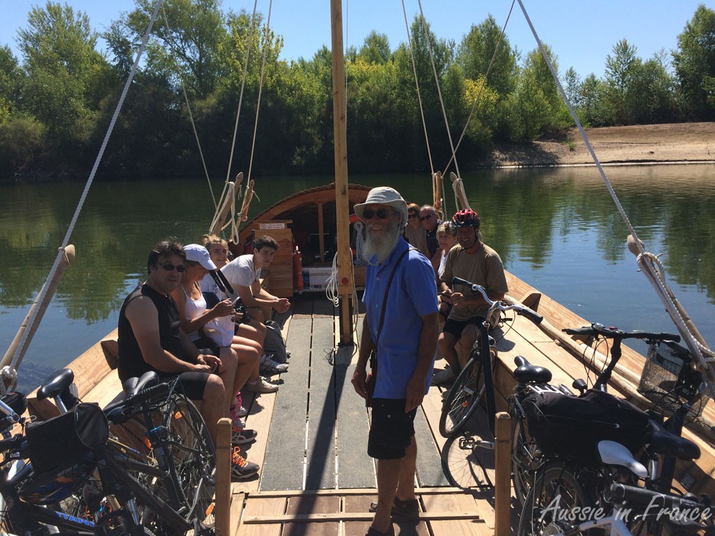 The very friendly ferryman