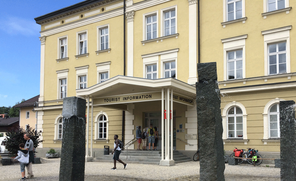 The tourist office in Fussen
