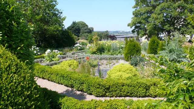 Landscaped garden