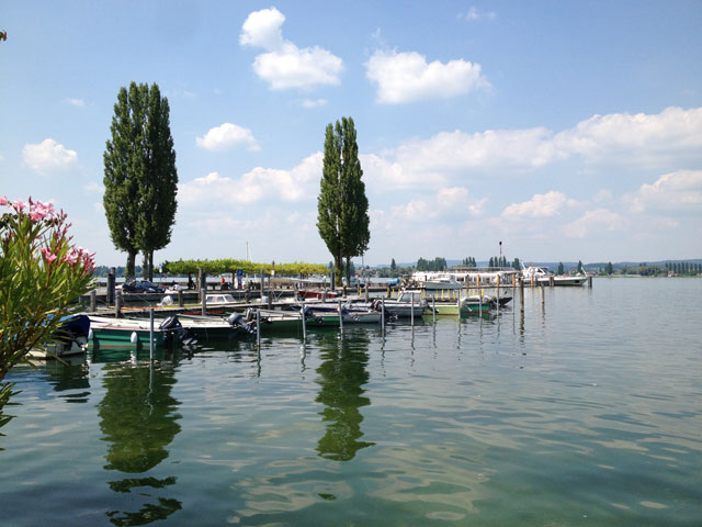 The pretty village of Ermatingen
