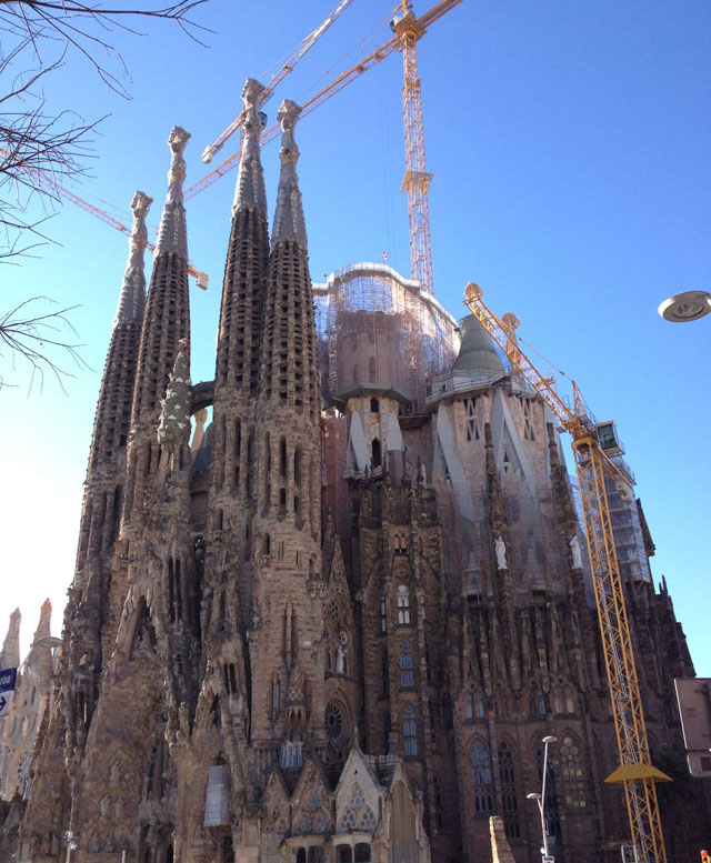 Gaudi's Sagrada Familia Cathedral
