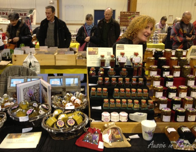 Lots of little saffron-flavoured goodies