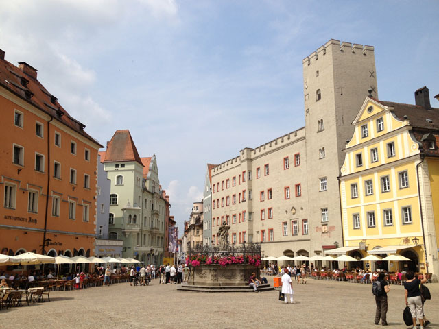 Haidplatz in Regensburg