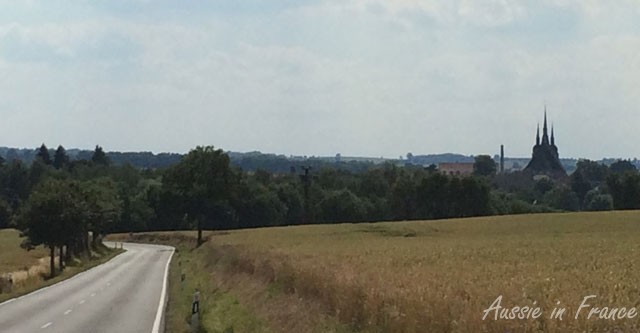 At least there's a view after that hilltop climb