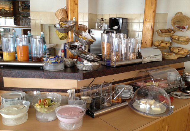 Hotel breakfast - one of the better ones