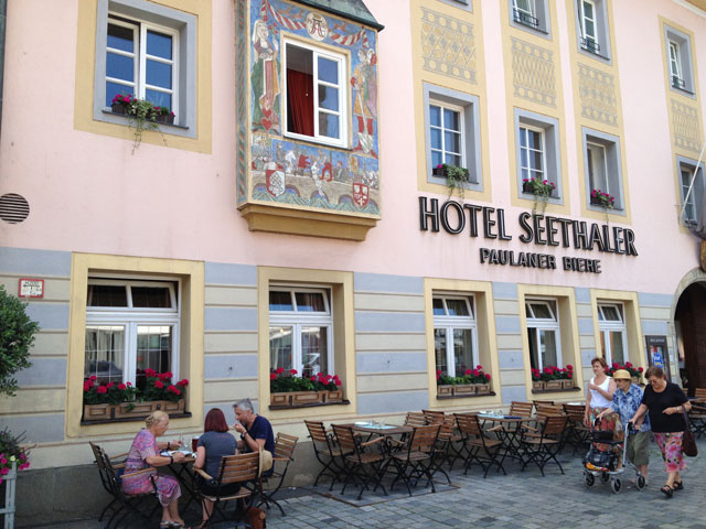 The hotel in Straubing we may have stayed in 15 years ago