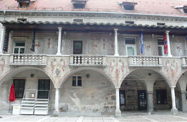 Krizanke Theatre which houses the Summer Festival