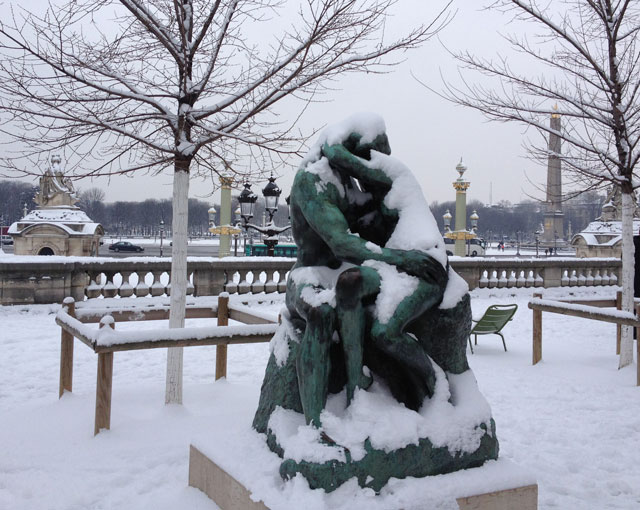 Rodin's "Kiss"