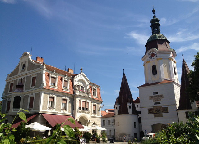 The main entrance to Krems