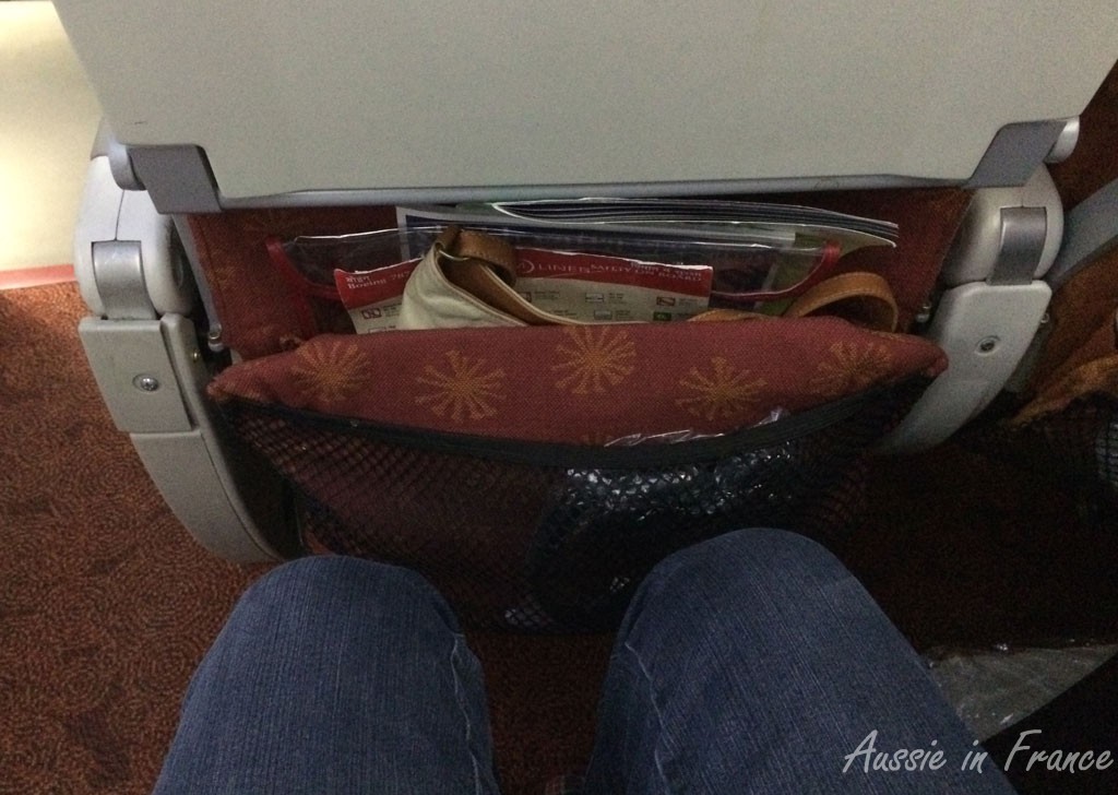 Good leg room in the new Boeing Dreamliner