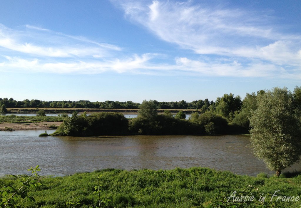 Loire between Muides and Saint Dyé also taken on a previous ride