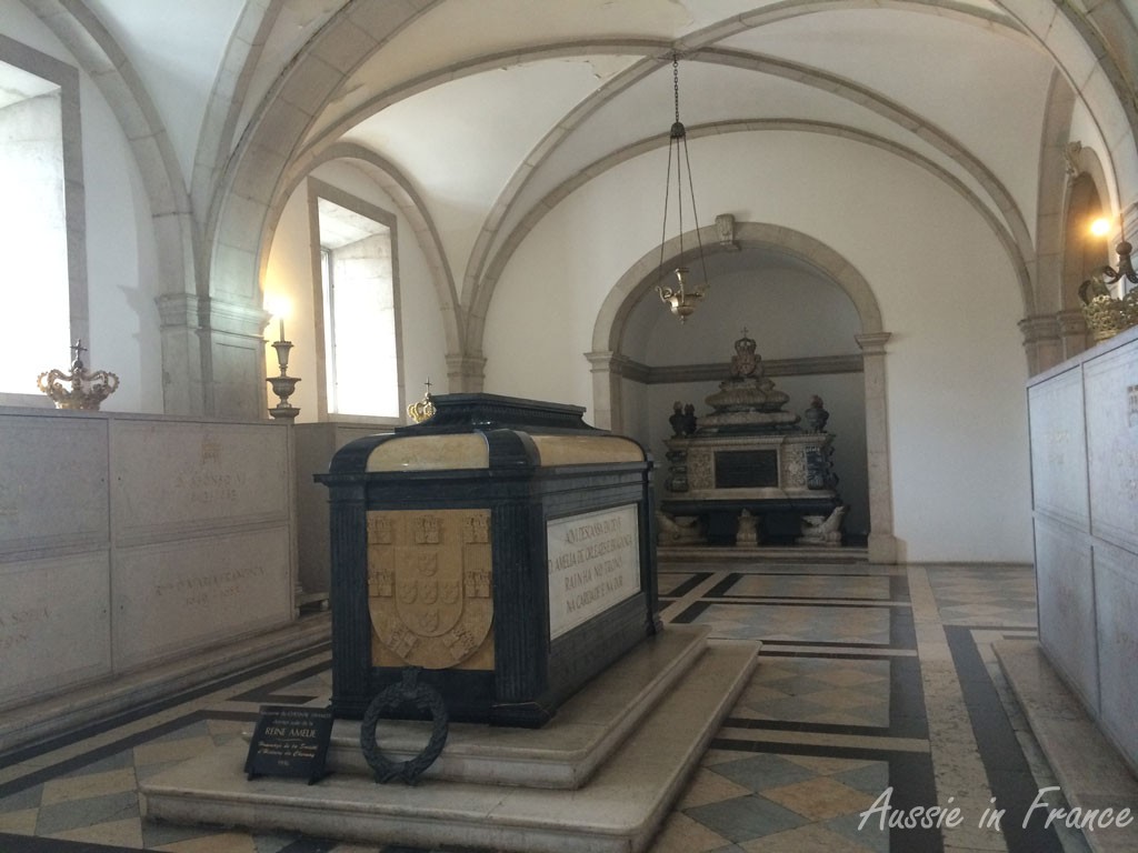 The mausoleum at the Monastery